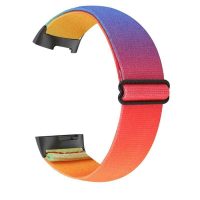 eses Elastický řemínek pro Fitbit Charge 5 a 6 - Duhový