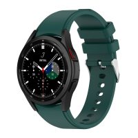 eses Silikonový řemínek pro Samsung Galaxy Watch 4, 5, 6 - Zelený, 20 mm