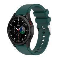 eses Silikonový řemínek pro Samsung Galaxy Watch 4, 5, 6, 7 - Zelený, 20 mm