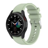 eses Silikonový řemínek pro Samsung Galaxy Watch 4, 5, 6 - Světle zelený, 20 mm