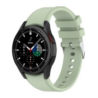 eses Silikonový řemínek pro Samsung Galaxy Watch 4, 5, 6, 7 - Světle zelený, 20 mm