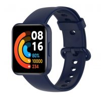 eses Silikonový řemínek pro Xiaomi Redmi Watch 2 - Tmavě modrý