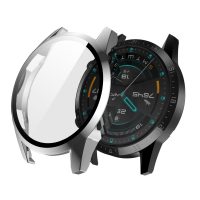 Ochranný kryt pro Huawei Watch GT 2 - Stříbrný, 46 mm