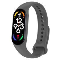 eses Silikonový řemínek pro Xiaomi Mi Band 7 - Šedý