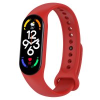 eses Silikonový řemínek pro Xiaomi Mi Band 7 - Červený