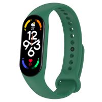 eses Silikonový řemínek pro Xiaomi Mi Band 7 - Zelený