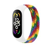eses Nylonový řemínek se silikonovým lůžkem pro Xiaomi Smart Band 7 - Barevný