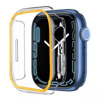 Ochranný rámeček pro Apple Watch - Svítící oranžový, 40 mm