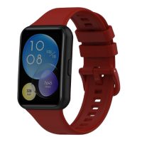 eses Silikonový řemínek pro Huawei watch fit 2 - Tmavě červený