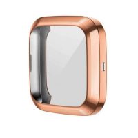 Silikonový kryt pro Fitbit Versa 2 - Růžově zlatý