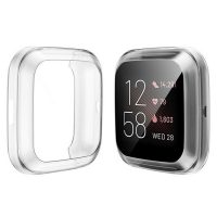 Silikonový kryt pro Fitbit Versa Lite - Transparentní