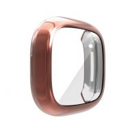 Silikonový kryt pro Fitbit Versa - Růžově zlatý