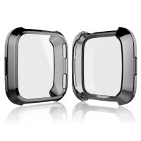 Silikonový kryt pro Fitbit Versa - Černý