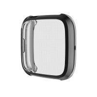 Silikonový kryt pro Fitbit Versa 3 / Sense - Černý