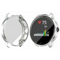 Silikonový kryt pro Garmin Vivoactive 3 Music - Stříbrný