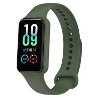 eses Silikonový řemínek pro Amazfit Band 7 - Tmavě zelený