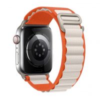 eses Alpský tah pro Apple Watch - Béžovo oranžový 38mm, 40mm, 41mm