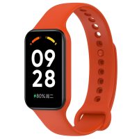 eses Silikonový řemínek pro Redmi Smart Band 2 GL a Smart Band 8 Active - Oranžový