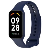 eses Silikonový řemínek pro Redmi Smart Band 2 GL a Smart Band 8 Active - Tmavě modrý