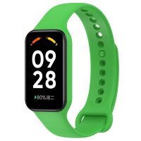 eses Silikonový řemínek pro Redmi Smart Band 2 GL a Smart Band 8 Active - Světle zelený