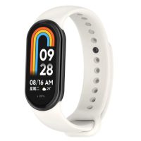 eses Silikonový řemínek pro Xiaomi Smart Band 8 a 9 - Bílý