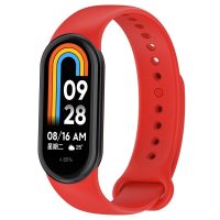 eses Silikonový řemínek pro Xiaomi Mi Band 8 a 9 - Červený