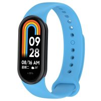 eses Silikonový řemínek pro Xiaomi Mi Band 8 a 9 - Světle modrý