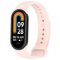 eses Silikonový řemínek pro Xiaomi Mi Band 8 - Světle růžový