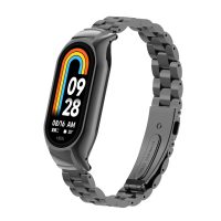 eses Kovový řemínek pro Xiaomi Mi Band 8 - Černý