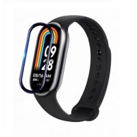 Ochranná fólie s černým okrajem pro Xiaomi Mi Band 8