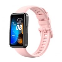 eses Silikonový řemínek pro Huawei Band 8 - Béžovo růžový