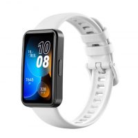 eses Silikonový řemínek pro Huawei Band 8 - Bílý