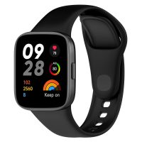 eses Silikonový řemínek pro Xiaomi Redmi Watch 3 - Černý