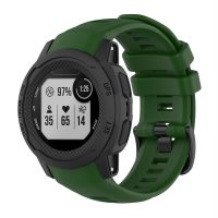 eses Silikonový řemínek pro Garmin Instinct a Instinct 2 - Tmavě zelený