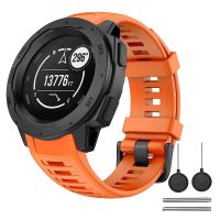 eses Silikonový řemínek pro Garmin Instinct a Instinct 2 - Oranžový