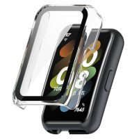 Ochranný kryt pro Huawei Band 6 a 7, Honor Band 6 a 7 a Huawei Watch Fit Mini - Transparentní