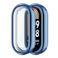 Silikonový kryt pro Xiaomi Mi band 8 - Modrý