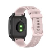 eses Silikonový rychloupínací řemínek pro Garmin - Růžový, 22 mm