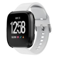 eses Silikonový řemínek pro Fitbit Versa - Velikost L, bílý