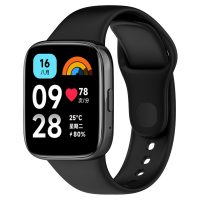 eses Silikonový řemínek pro Xiaomi Redmi Watch 3 Active - Černý