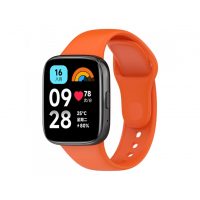 eses Silikonový řemínek pro Xiaomi Redmi Watch 3 Active - Oranžový
