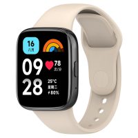 eses Silikonový řemínek pro Xiaomi Redmi Watch 3 Active - Béžový