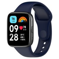 eses Silikonový řemínek pro Xiaomi Redmi Watch 3 Active - Tmavě modrý