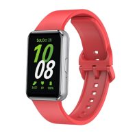 eses Silikonový řemínek pro Samsung Galaxy Fit 3 - Červený