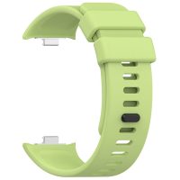 eses Silikonový řemínek pro Xiaomi Redmi Watch 4, Smart Band 8 Pro a 9 Pro - Světle zelený