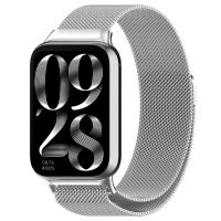 eses Milánský tah pro Xiaomi Redmi Watch 4, Smart Band 8 Pro a 9 Pro - Stříbrný
