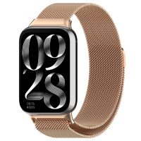 eses Milánský tah pro Xiaomi Redmi Watch 4, Smart Band 8 Pro a 9 Pro - Růžovo zlatý