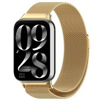 eses Milánský tah pro Xiaomi Redmi Watch 4, Smart Band 8 Pro a 9 Pro - Zlatý