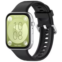 eses Silikonový řemínek pro Huawei watch fit 3 - Černý