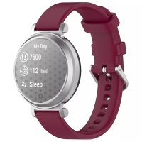 eses Silikonový řemínek pro Garmin Lily 2 a Garmin Lily 2 Active - Vínový, 14 mm